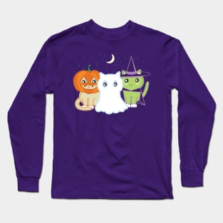 Halloween Kitties Long Sleeve T-Shirt